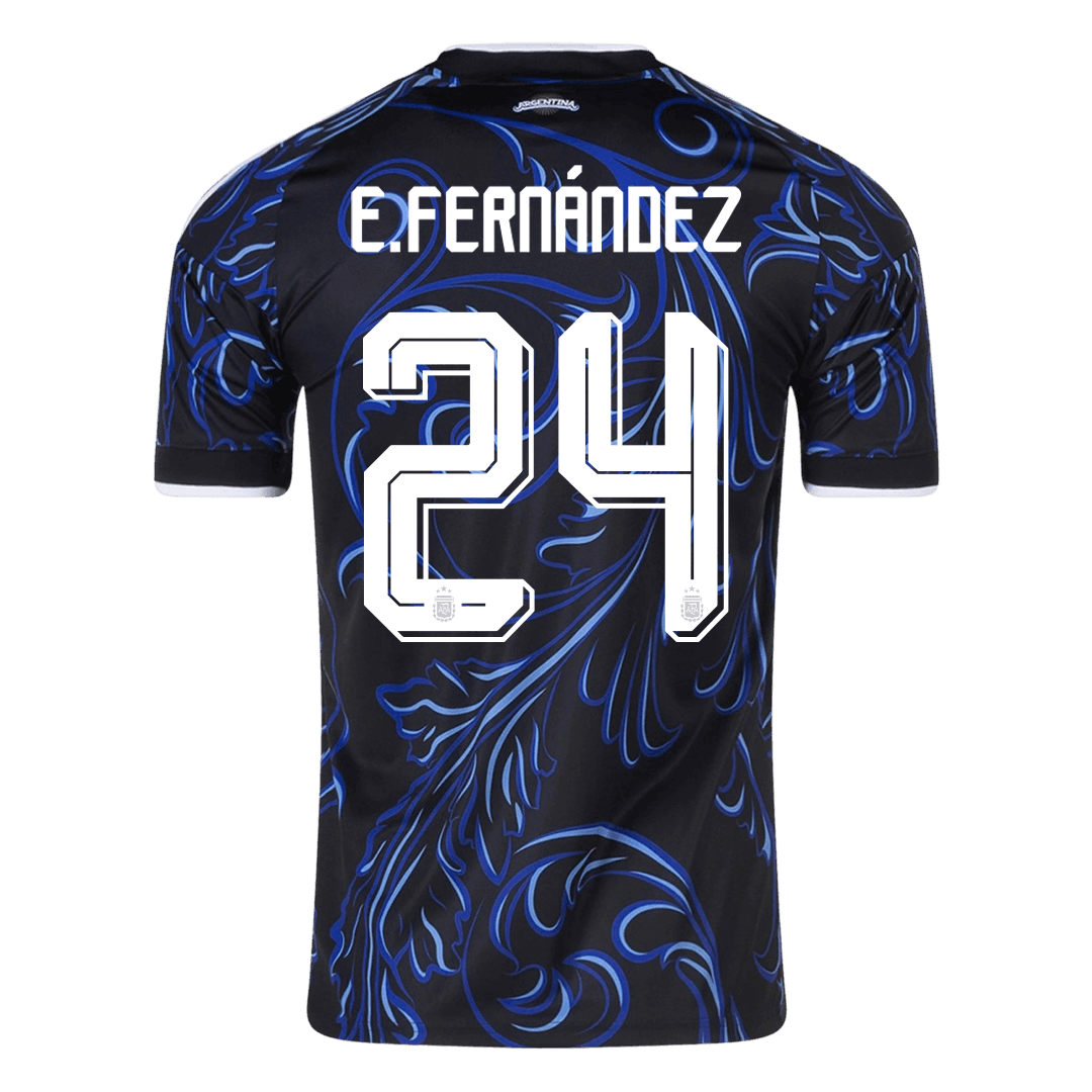 E. FERNÁNDEZ #24 Argentina Away Soccer Jersey 2026