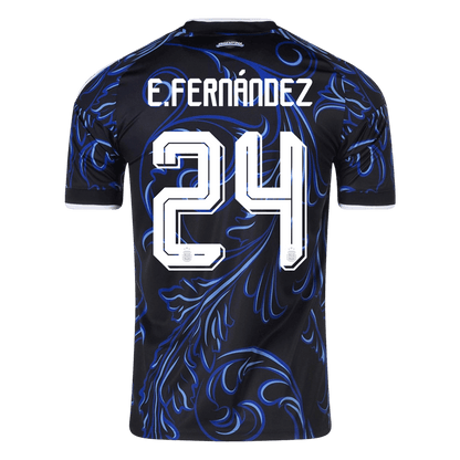 E. FERNÁNDEZ #24 Argentina Away Soccer Jersey 2026