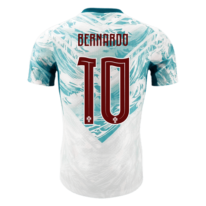 BERNARDO #10 Portugal Away Soccer Jersey 2026 Player Version