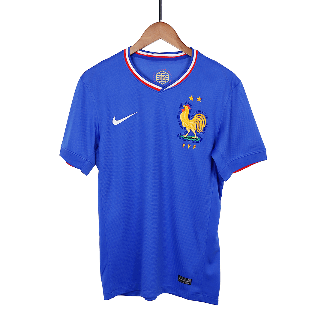 France Home Soccer Jersey Euro