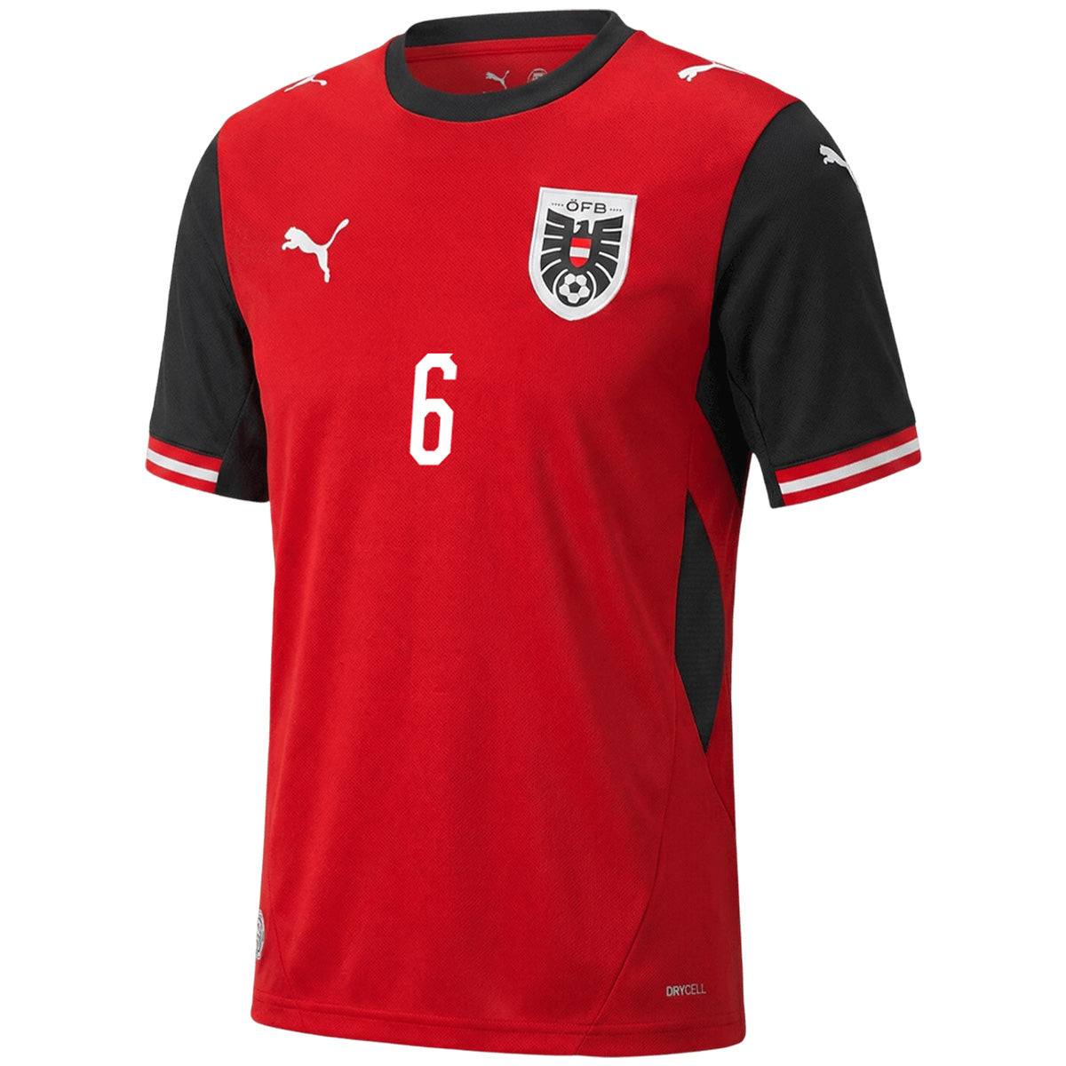 SEIWALD #6 Austria Home 2026 World Cup Jersey