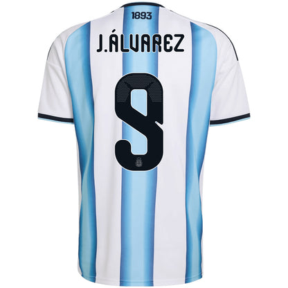 J.ALVAREZ #9 Argentina Home 2026 World Cup Jersey