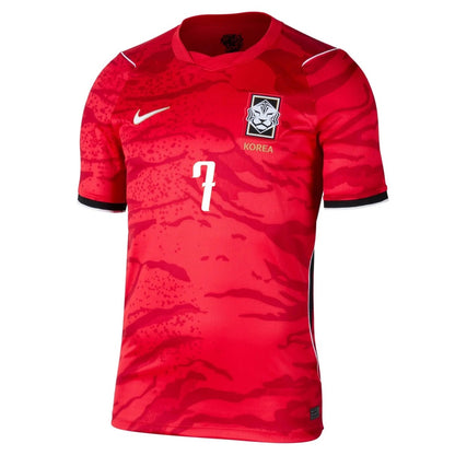 HEUNGMIN #7 South Korea Home 2026 World Cup Jersey
