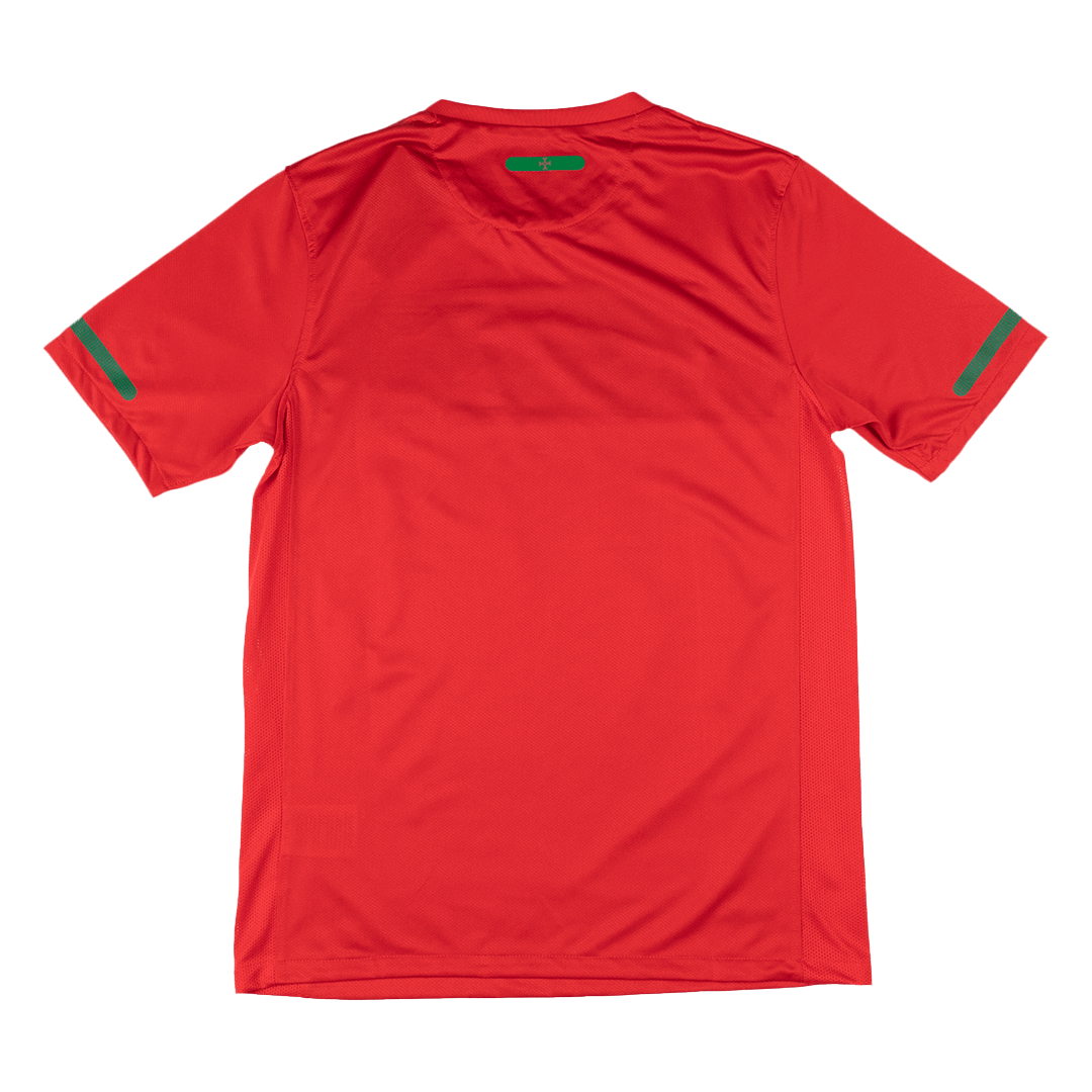 Retro 2010 Portugal Home Soccer Jersey
