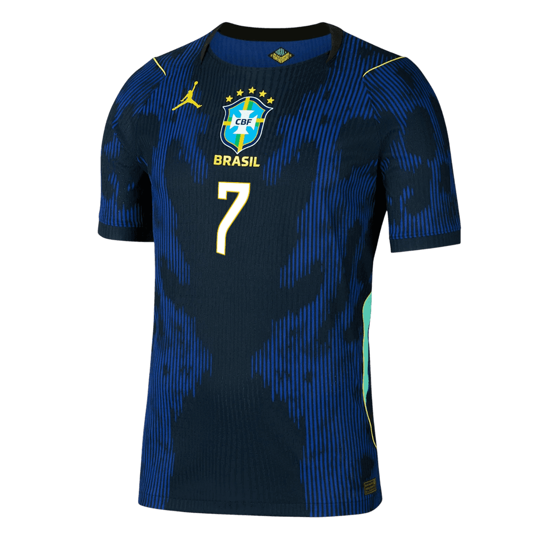 VINI JR. #7 Brazil Away Soccer Jersey 2026 Player Version