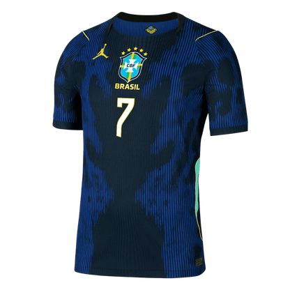VINI JR. #7 Brazil Away Soccer Jersey 2026 Player Version