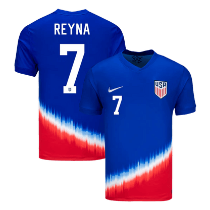 REYNA #7 USA Away 2024 Copa America Cup Jersey
