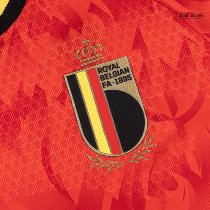 LUKAKU #9 Belgium Home Soccer Jersey 2026 Player Version