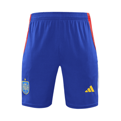 Spain Pre-Match Soccer Shorts Euro