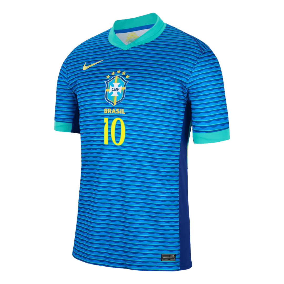 RODRYGO #10 Brazil Away 2024 Copa America Cup Jersey