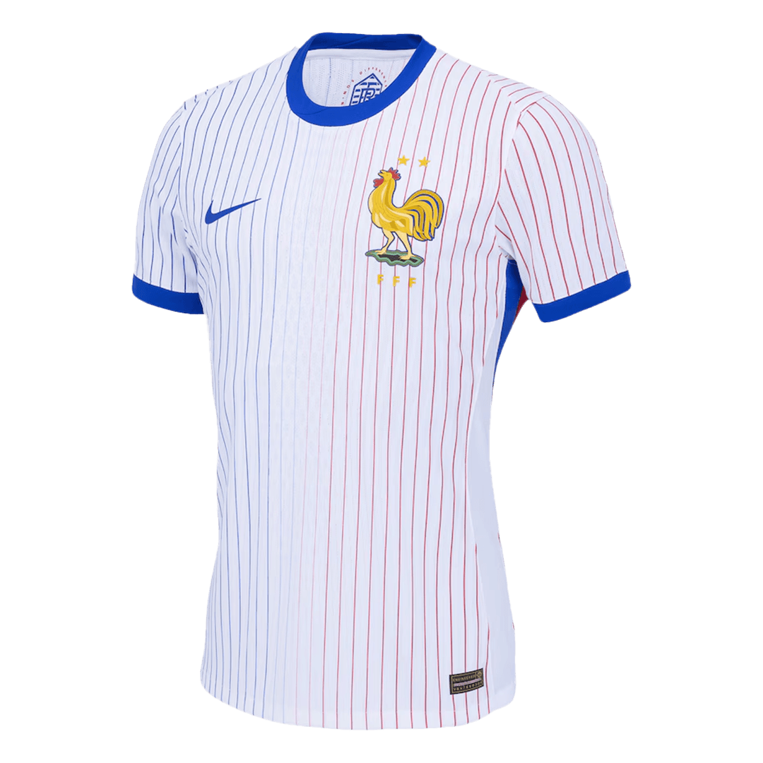 Authentic France Away Soccer Jersey Euro