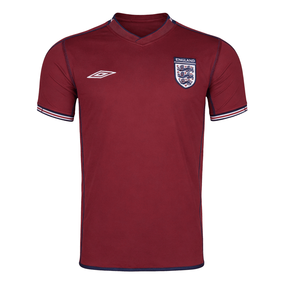 Retro 2002 England Away Soccer Jersey