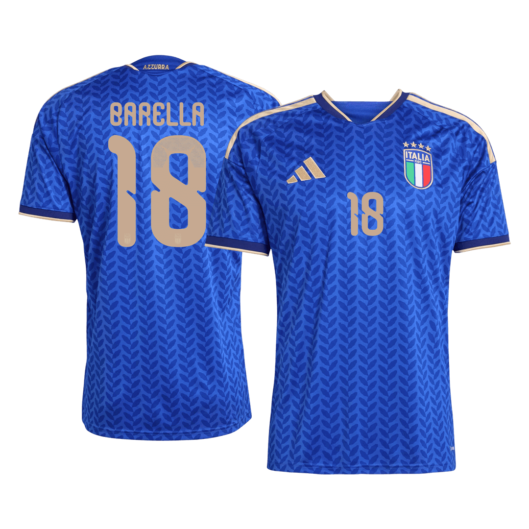 BARELLA #18 Italy Home 2026 World Cup Jersey