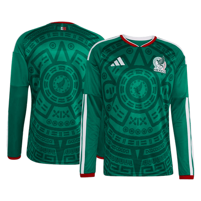 Mexico Home Long Sleeve Soccer Jersey 2026