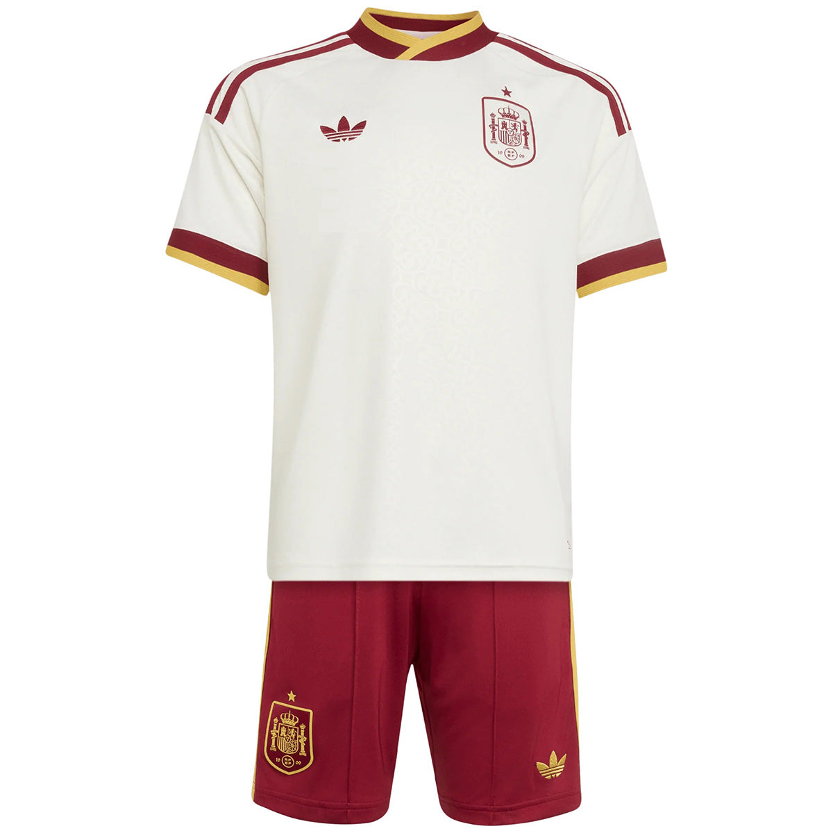 Kids Spain Away Soccer Kit 2026 World Cup Jersey