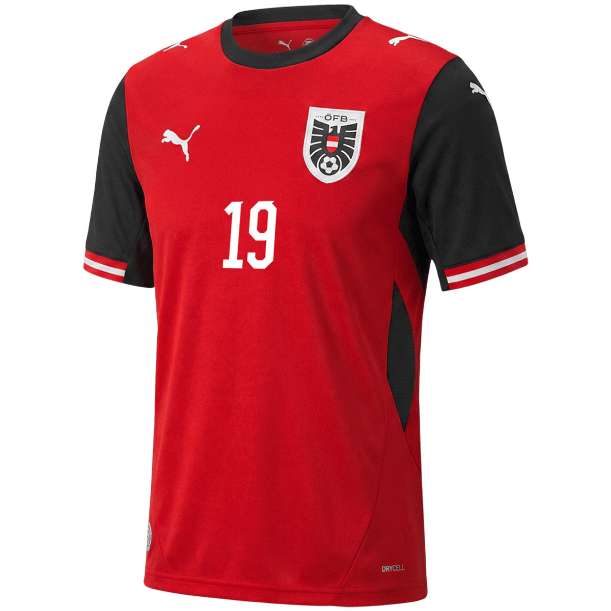 BAUMGARTNER #19 Austria Home 2026 World Cup Jersey