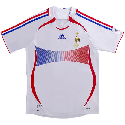 Retro France Away Jersey World Cup 2006