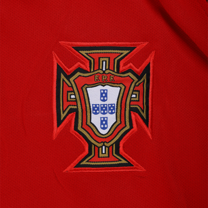 Ronaldo #7 Retro Portugal Home 2016 Euro Cup Jersey