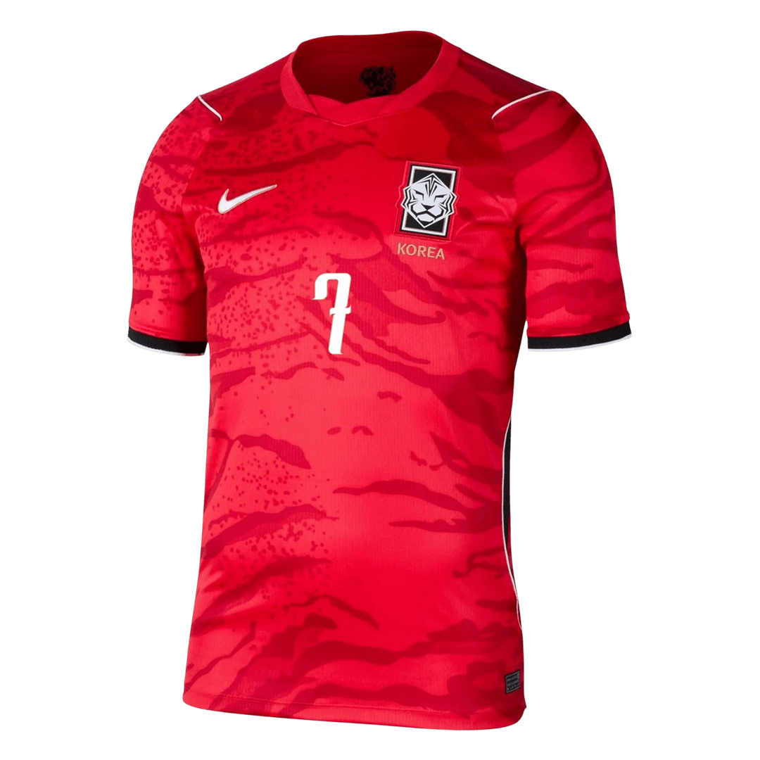 HEUNGMIN #7 South Korea Home Soccer Jersey 2026