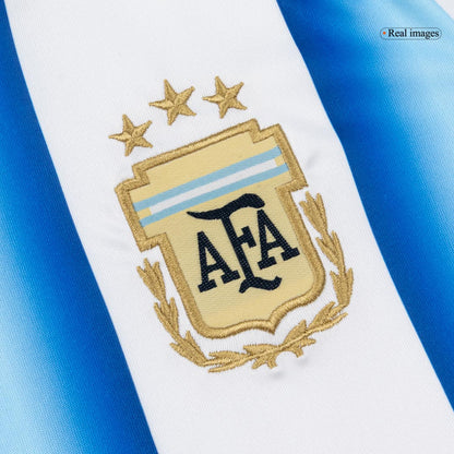 Kids Argentina Home 2026 World Cup Full Soccer Kit