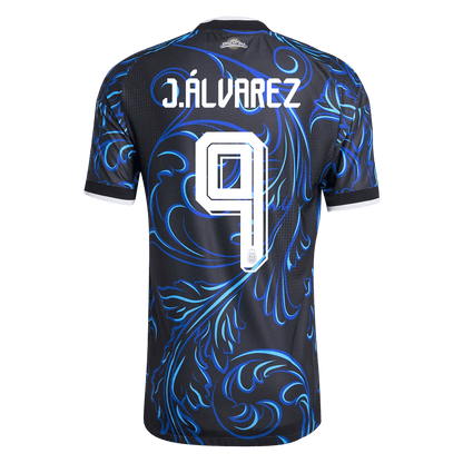 J. ÁLVAREZ #9 Argentina Away Soccer Jersey 2026 Player Version