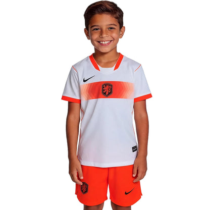 Kids Netherlands Away Soccer Kit 2026 World Cup Jersey