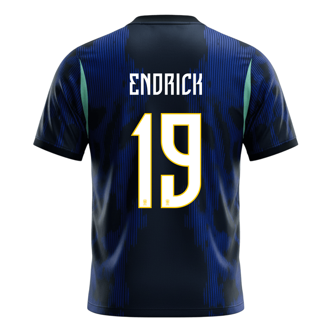 ENDRICK #19 Brazil Away Soccer Jersey 2026
