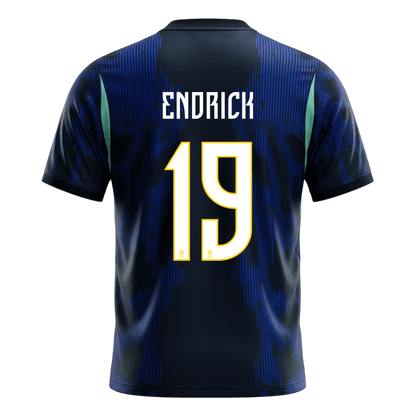 ENDRICK #19 Brazil Away Soccer Jersey 2026