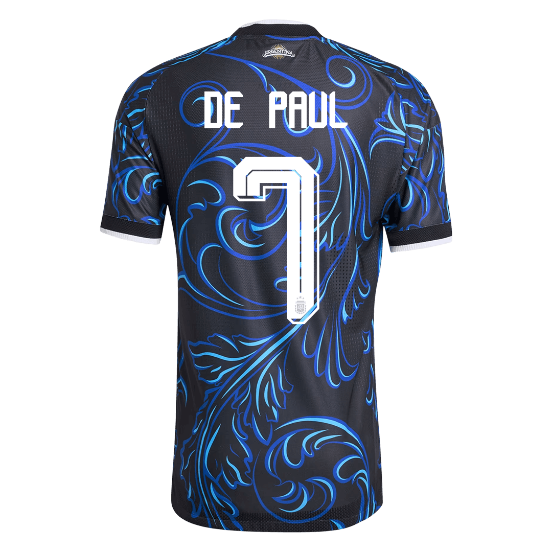 DE PAUL #7 Argentina Away Soccer Jersey 2026 Player Version