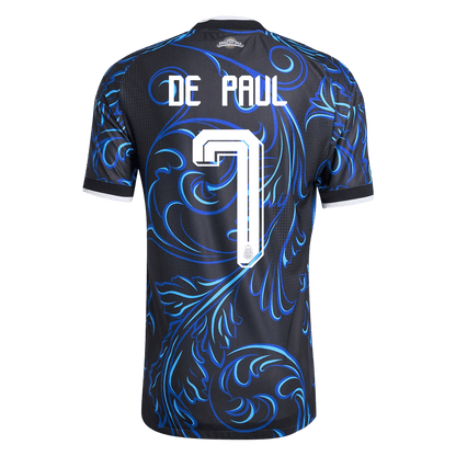 DE PAUL #7 Argentina Away Soccer Jersey 2026 Player Version