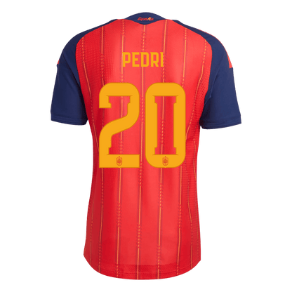 PEDRI #20 Spain Home Soccer Jersey 2026 Player Version