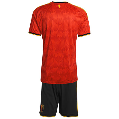 Kids Belgium Home Soccer Kit 2026 World Cup Jersey