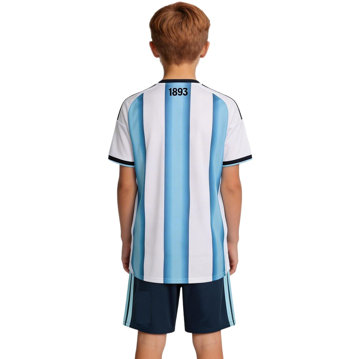 Kids Argentina Home 2026 World Cup Soccer Kit