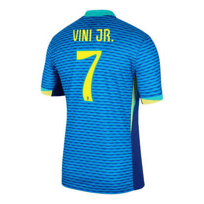 VINICIUS JR. #7 Brazil Away 2024 Copa America Cup Jersey