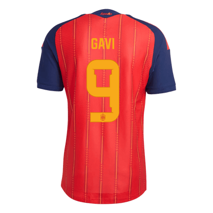 GAVI	 #9 Spain Home Soccer Jersey 2026 Player Version