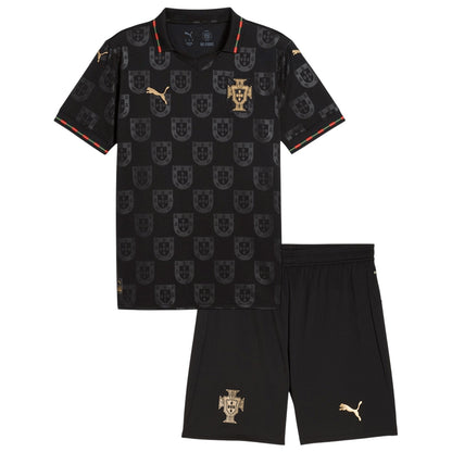 Kids Portugal 'Black Panther' Special Edition Soccer Kit 2026