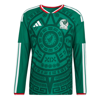 Mexico Home Long Sleeve Soccer Jersey 2026