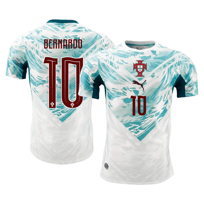 BERNARDO #10 Portugal Away Soccer Jersey 2026 Player Version