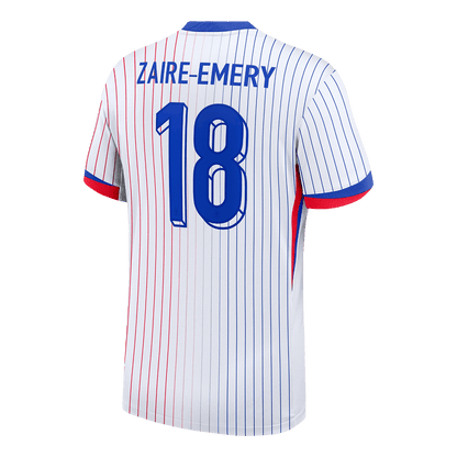 ZAIRE-EMERY #18 France Away Soccer Jersey