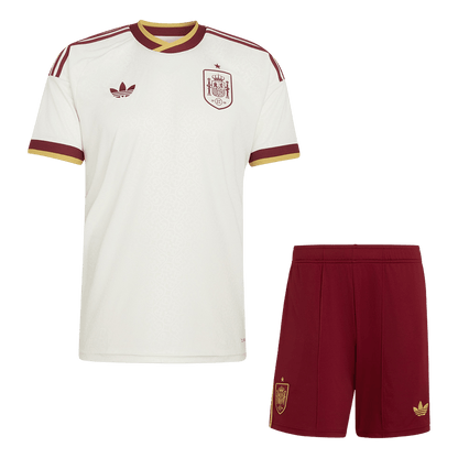 Spain Away Soccer Jersey Kit(Jersey+Shorts) 2026