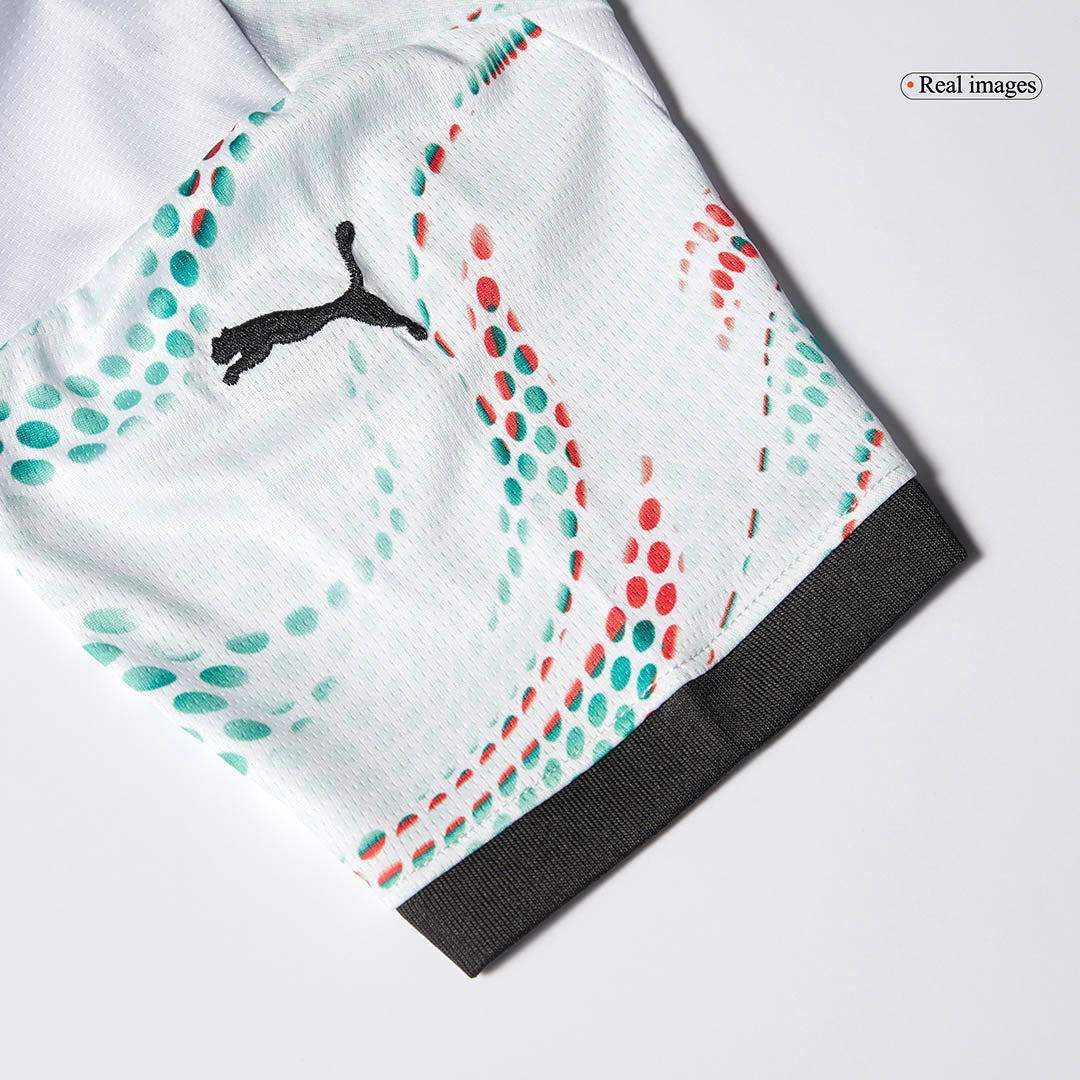 Kids Portugal Away Soccer Kit 25
