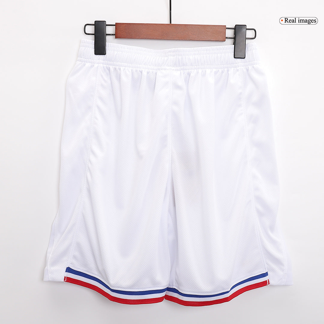 France Home Soccer Shorts Euro