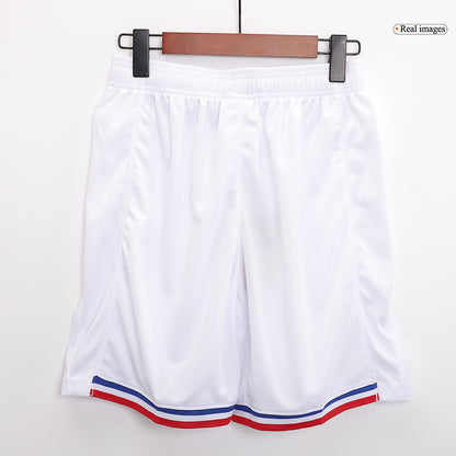 France Home Soccer Shorts Euro