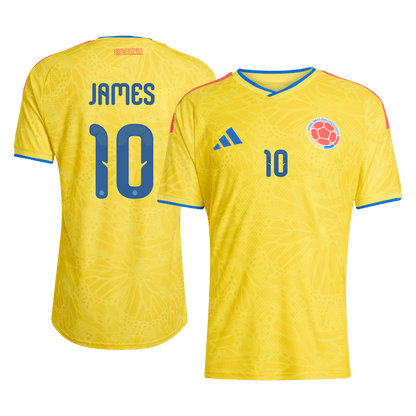 JAMES #10 Colombia Home Soccer Jersey 2026 Player Version