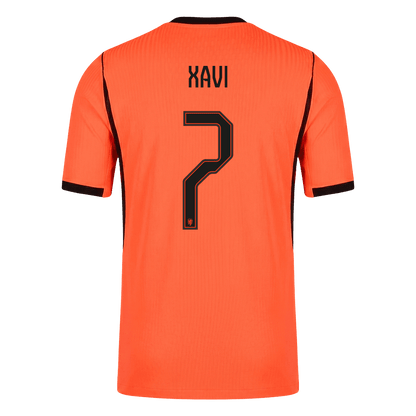 XAVI #7 Netherlands Home Soccer Jersey 2026 Player Version