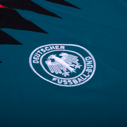 Matthaus #10 Retro Germany Away Jersey 1994