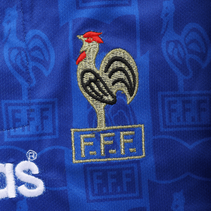 Zidane #10 Retro France Home 1996 Euro Cup Jersey