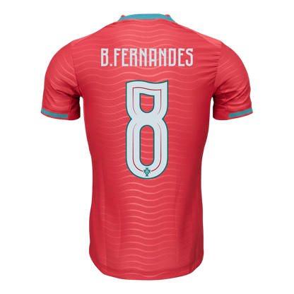 B.FERNANDES #8 Portugal Home Soccer Jersey 2026 Player Version