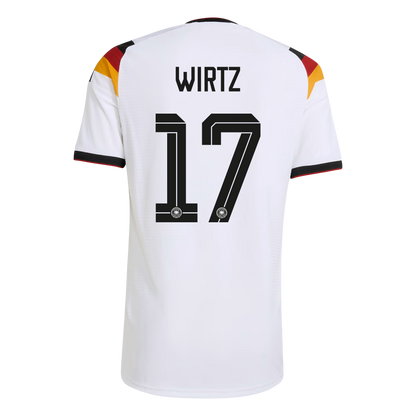 WIRTZ #17 Germany Home Soccer Jersey 2026 Player Version
