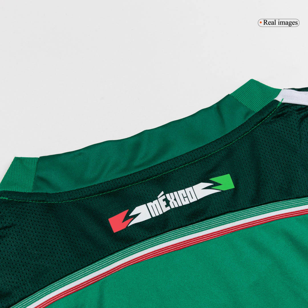Retro 2014 Mexico Home Soccer Jersey
